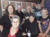 Just a few of the friends/fans who came out to hear Teenage Rust: (back) Tish Rich, Jeanne & Steve; (front) Tesa, Dusty & Diana.